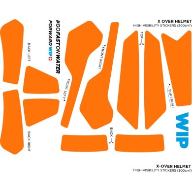 FORWARD WIP Bandes Réfléchissantes Casque