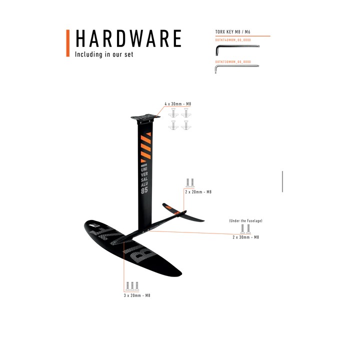 RRD Blaze LTE Alu Foil Set