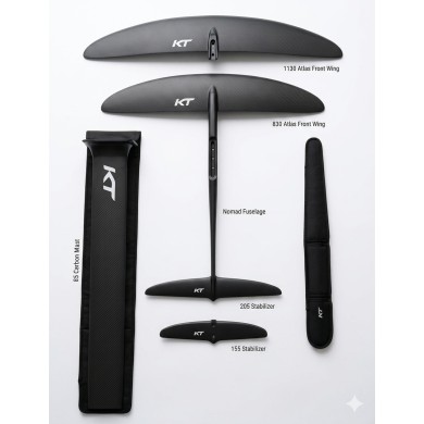 KT foil complet avec 2 wing set nomad 830 + atlas 1130