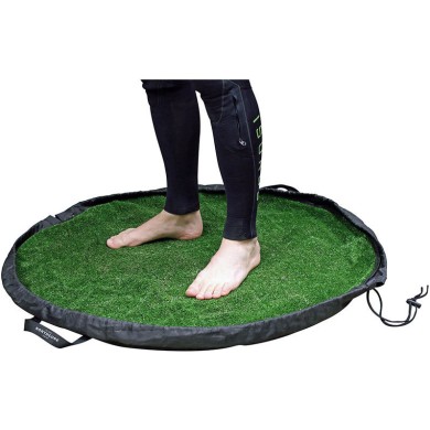 NORTHCORE Tapis de change surf Grass Mat avec sac int&eacute;gr&eacute;