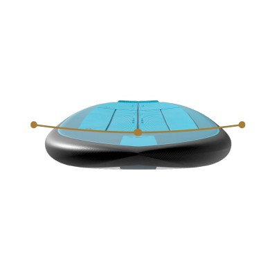 AK Phazer wing / surfoil 5'0 x 20" x 46 Litres - Occasion