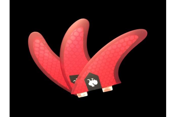 HB surfkite tri fins