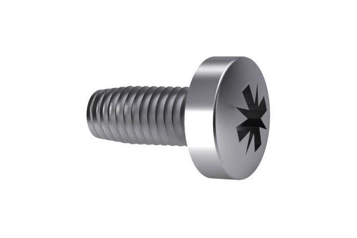 Clinique vis d'aileron Inox cruciforme 6mm