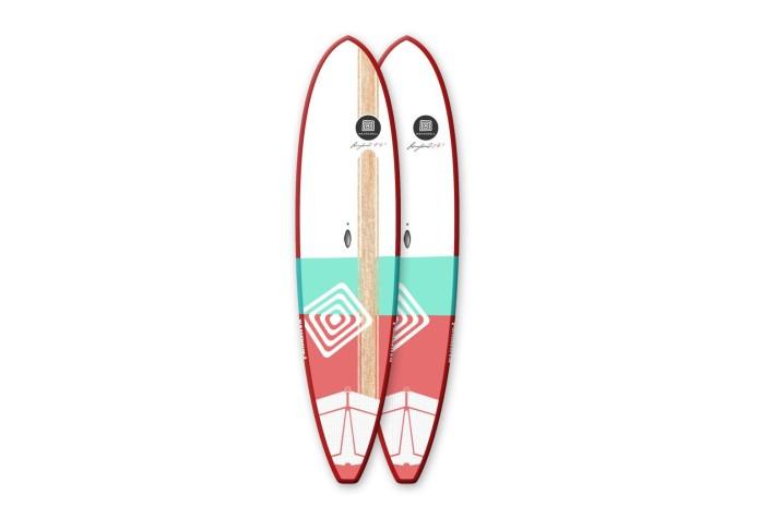 NAHSKWELL Long Board Wood