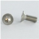 Vis inox à tête cylindrique large à empreinte Torx T30 M6 mm Vis inox à tête cylindrique large à empreinte Torx T30 M6 mm