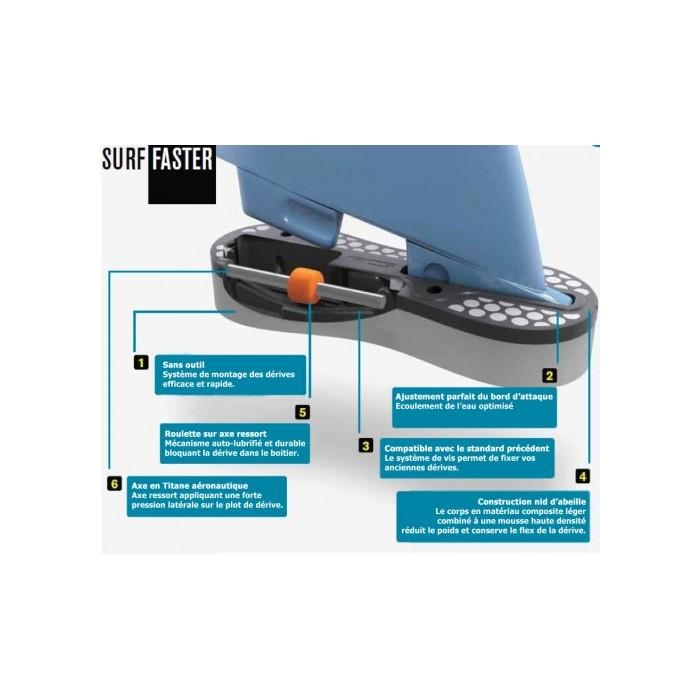 FCS II Black Side Plug Set 9°