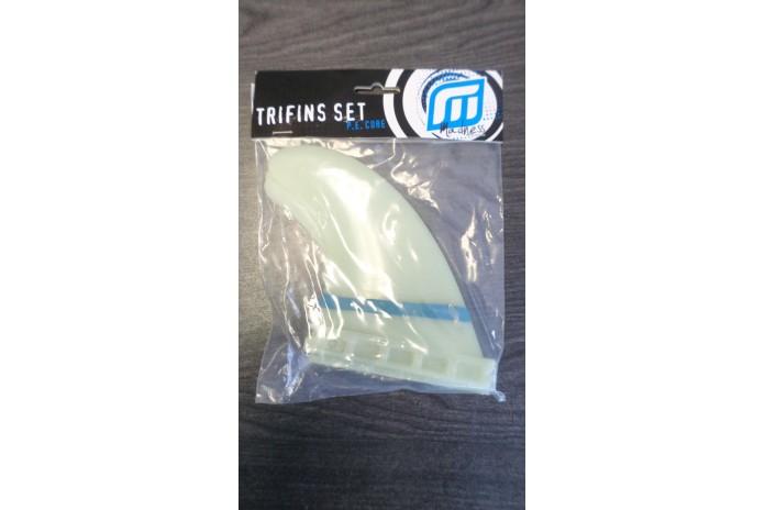 MADNESS tri fin pvc FX1 future 4"