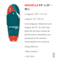 STARBOARD Wingboard blue carbon