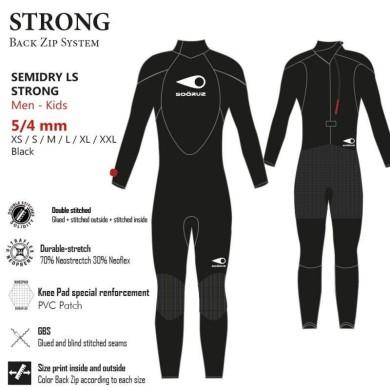 SOORUZ fullsuit 5/4mm strong seat jr BZ
