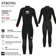 SOORUZ fullsuit 5/4mm strong seat jr BZ