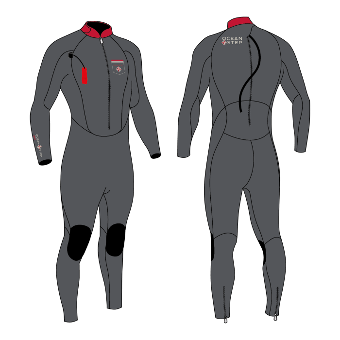 OCEANSTEP Steamer 4/3mm dual zip 2022