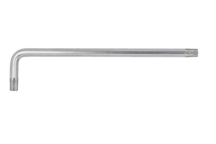 KSTOOLS Clé mâle INOX TORX percé, longue