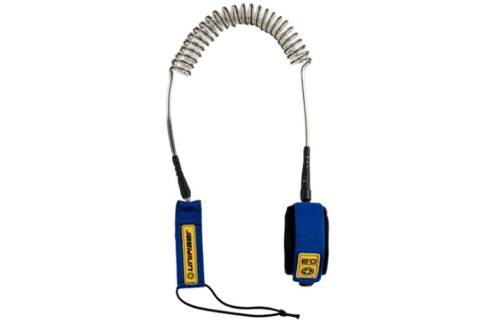 UNIFIBER SUP Leash Coiled