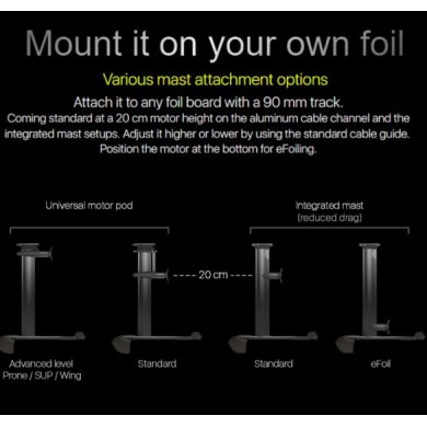 Manta Flow Foil Assist pas en stock en Pres-Commande