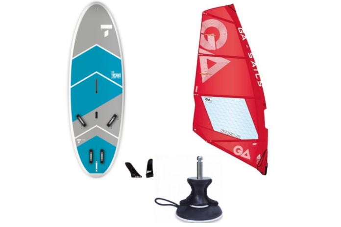 PACK Windsurf Tahe Techno 160 + Greement GA Hybrid + Pdm Nautix 2024