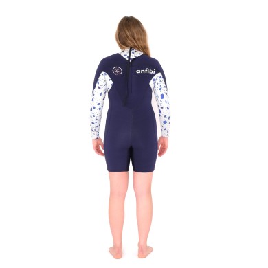 MELLOW SEA Anfibi Femme Shorty 4/3mm Double zip