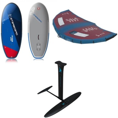 PACK Gonflable STARBOARD Air Foil Deluxe + AK Plasma Alu + FREEWING Air V3