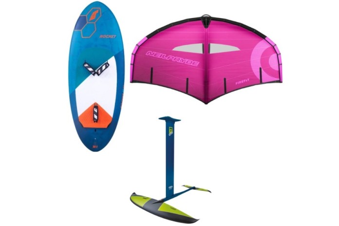 PACK Freeride TABOU Rocket Wing MTE + NEILPRYDE Firefly + TAHE Aquilon