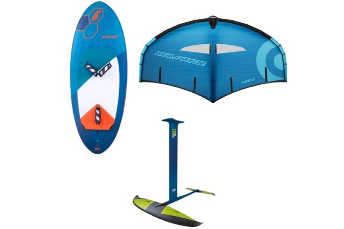 PACK Freeride TABOU Rocket Wing MTE + NEILPRYDE Firefly + TAHE Aquilon