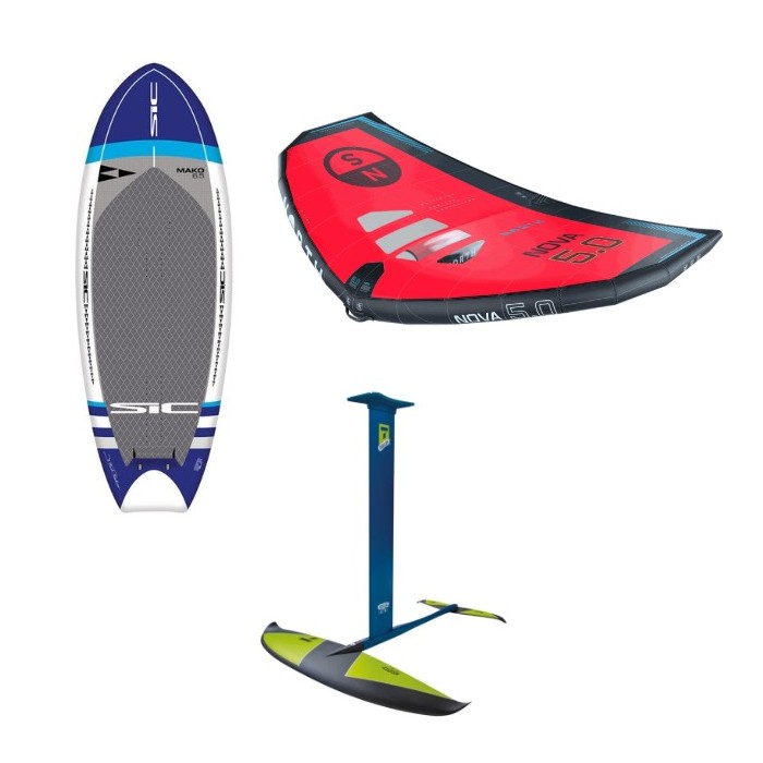 PACK Freeride SIC Mako + NORTH Nova + TAHE Aquilon