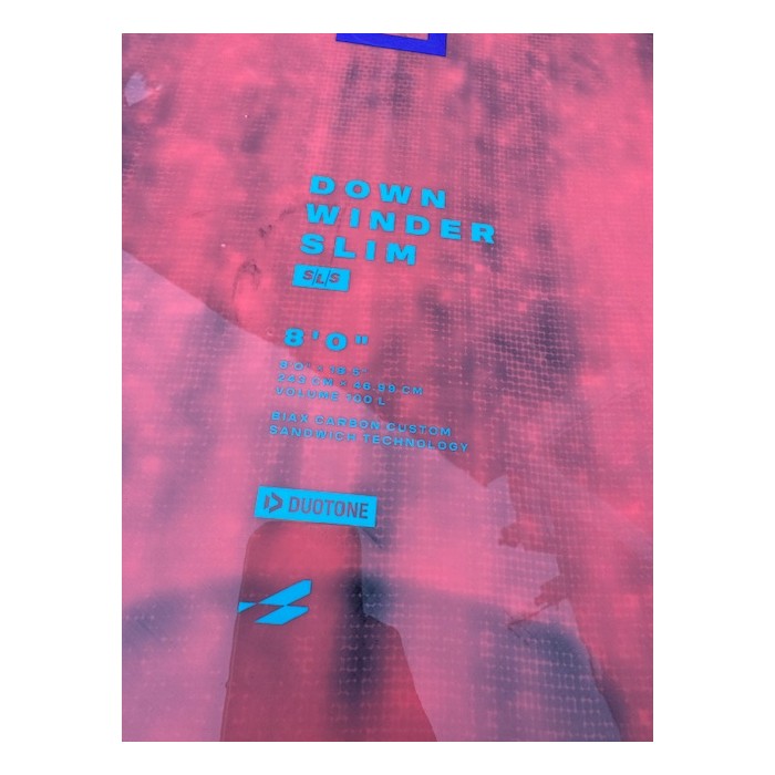 Duotone Downwinder Slim SLS 2025 8'0 - 18.5" - 100L - Occasion Duotone Downwinder Slim SLS 2025 8'0 - 18.5" - 100L - Occasion