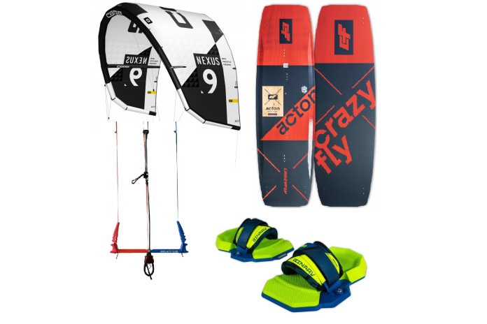 PACK Core Nexus 2 + Crazy Fly Acton + Barre universelle